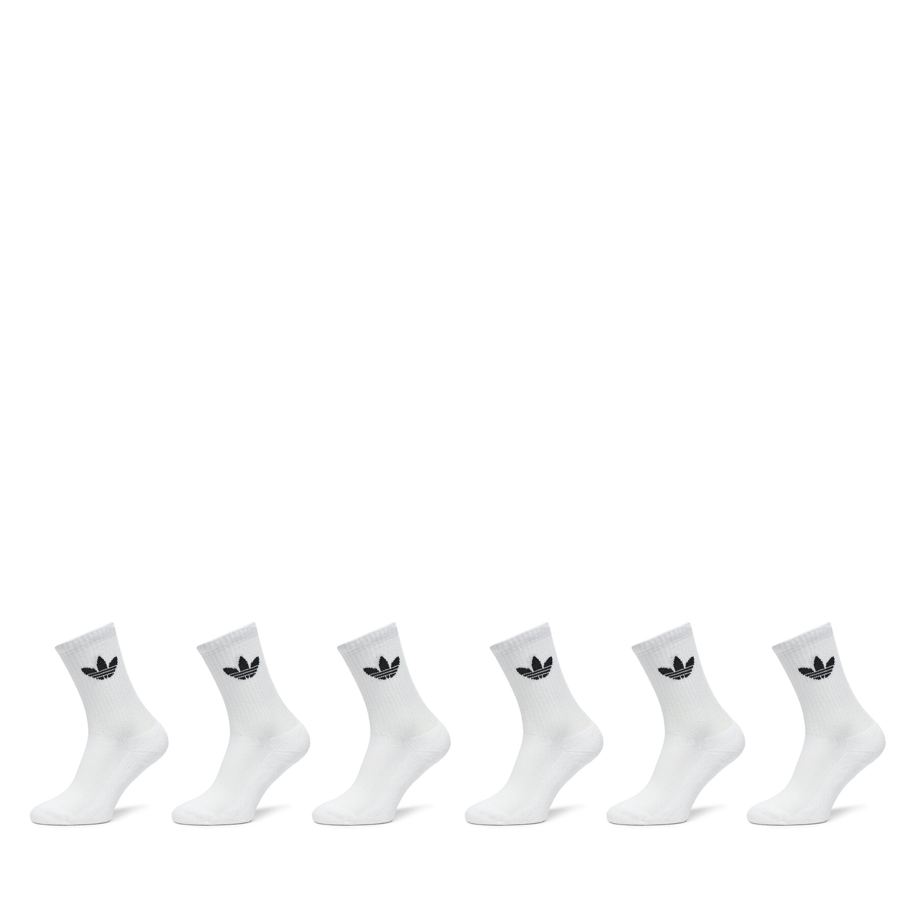 6er-Set hohe Unisex-Socken adidas Trefoil Cushion IJ5619 Weiß 6er-Set hohe Unisex-Socken adidas Trefoil Cushion IJ5619 Weiß von Adidas