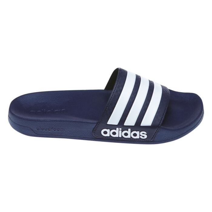 Adidas Adilette Damen und Herren blau-weiss, 39 von Adidas