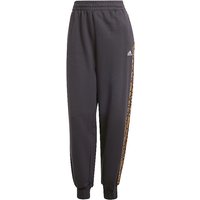 ADIDAS Damen Jogginghose Essentials 3-Streifen Animal-Print 7/8 schwarz | L von Adidas