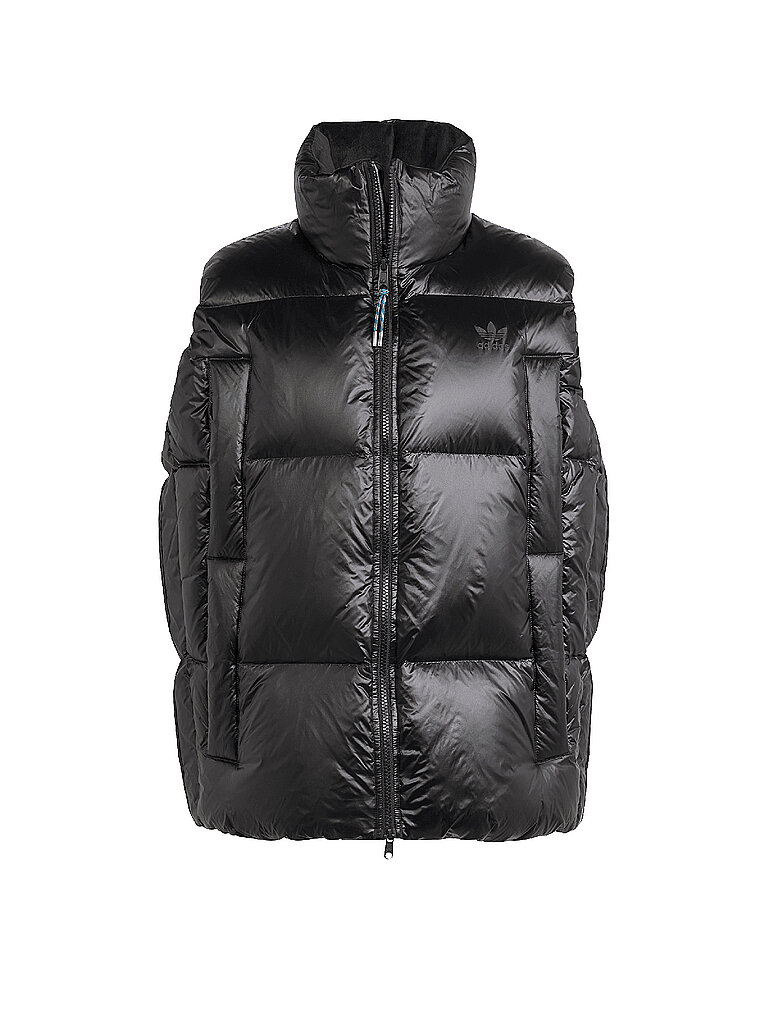 ADIDAS Daunensteppgilet schwarz | L von Adidas