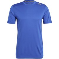 ADIDAS Herren Fitnessshirt D4T HIIT blau | S von Adidas