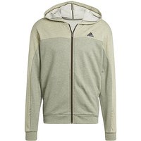 ADIDAS Herren Kapuzenjacke Melange olive | XXL von Adidas