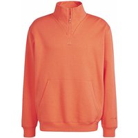 ADIDAS Herren Sweater ALL SZN 1/4-Zip rot | M von Adidas