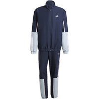 ADIDAS Herren Trainingsanzug Colorblock 3S dunkelblau | L (lang) von Adidas