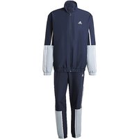 ADIDAS Herren Trainingsanzug Colorblock 3S dunkelblau | M (lang) von Adidas