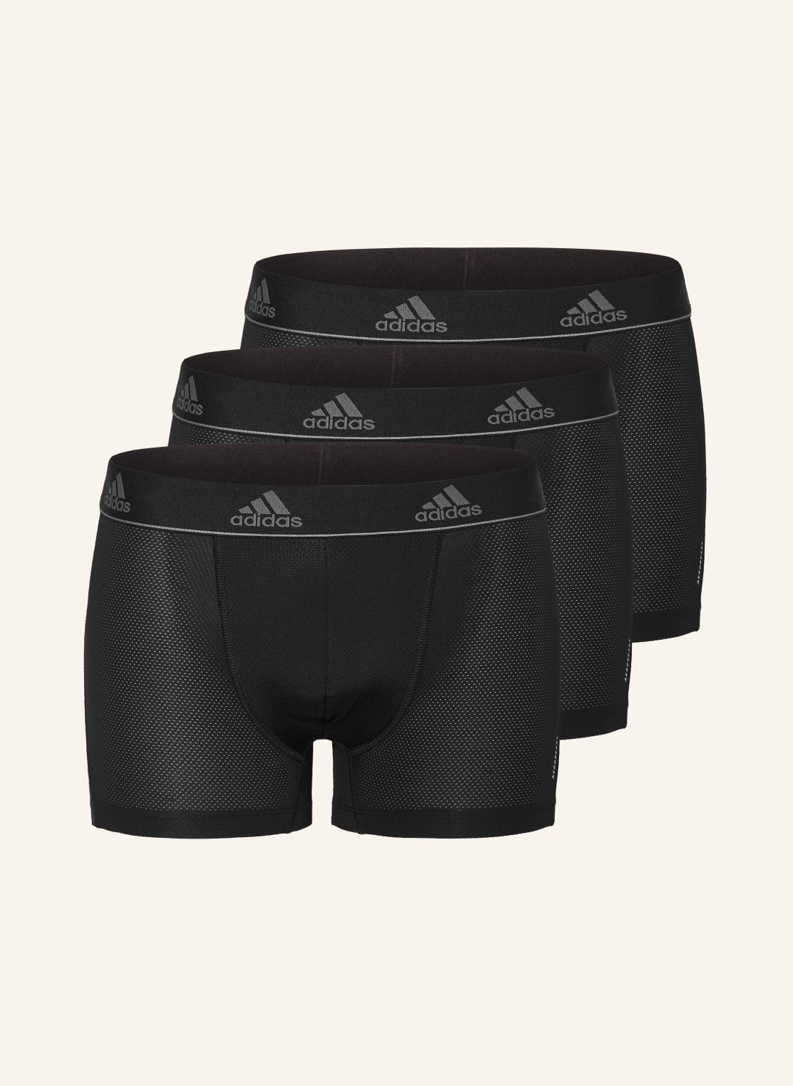 Adidas 3er-Pack Boxershorts schwarz von Adidas