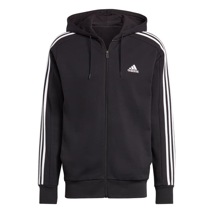 Adidas Essentials French Terry 3S Trainerjacke schwarz von Adidas