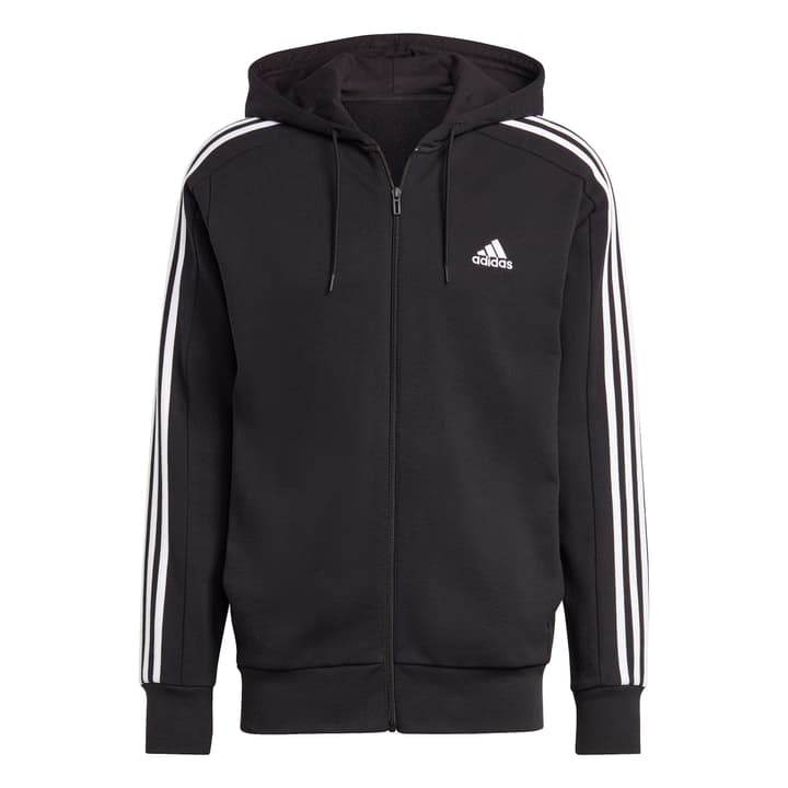 Adidas Essentials French Terry 3S Trainerjacke schwarz Adidas Essentials French Terry 3S Trainerjacke schwarz von Adidas