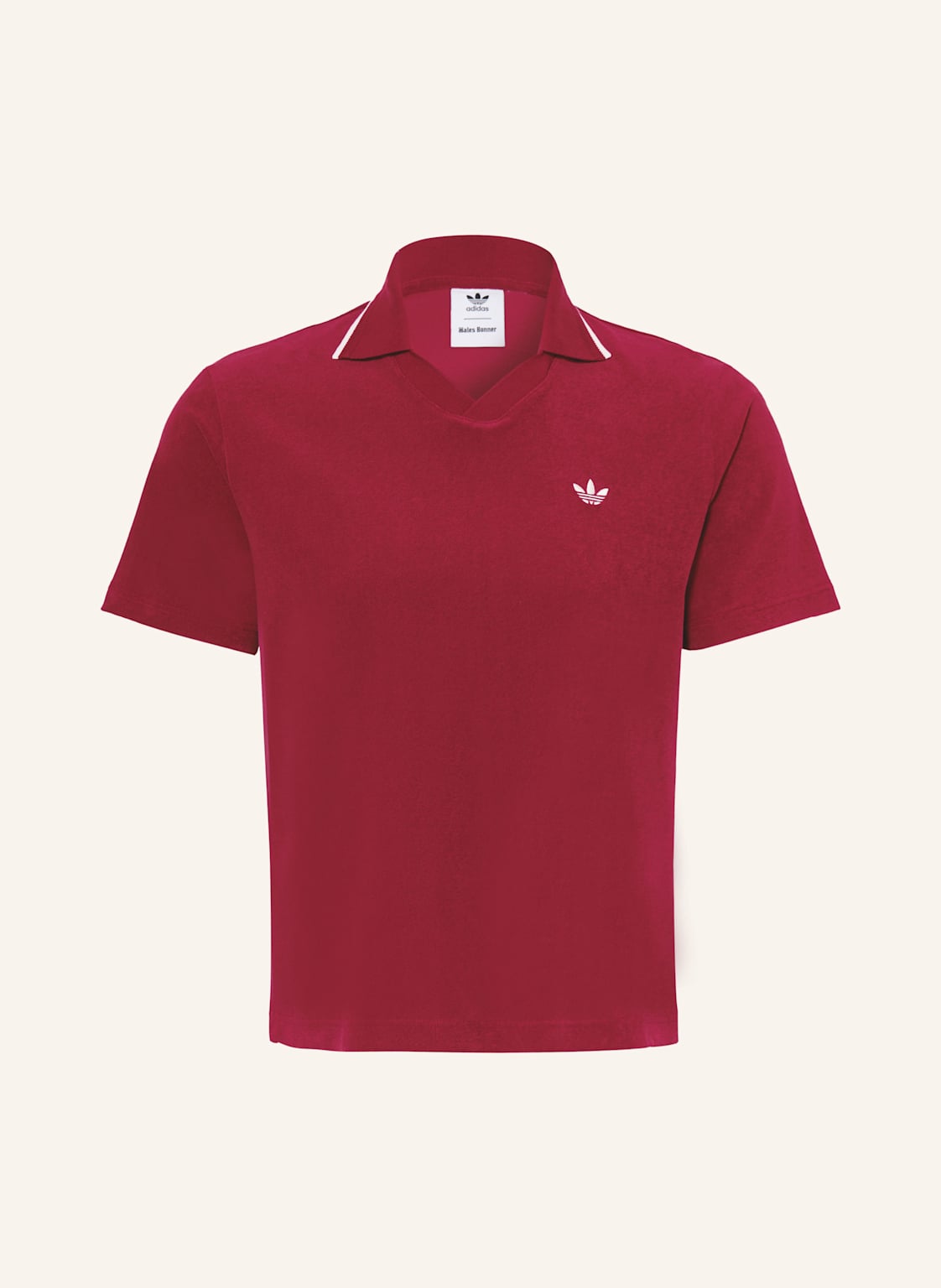 Adidas Frottee-Poloshirt Wb Tlg rot von Adidas