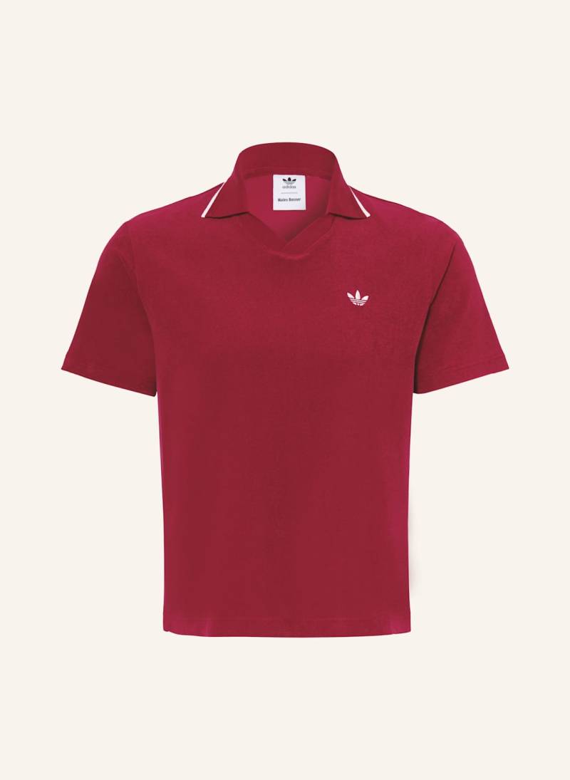 Adidas Frottee-Poloshirt Wb Tlg rot von Adidas