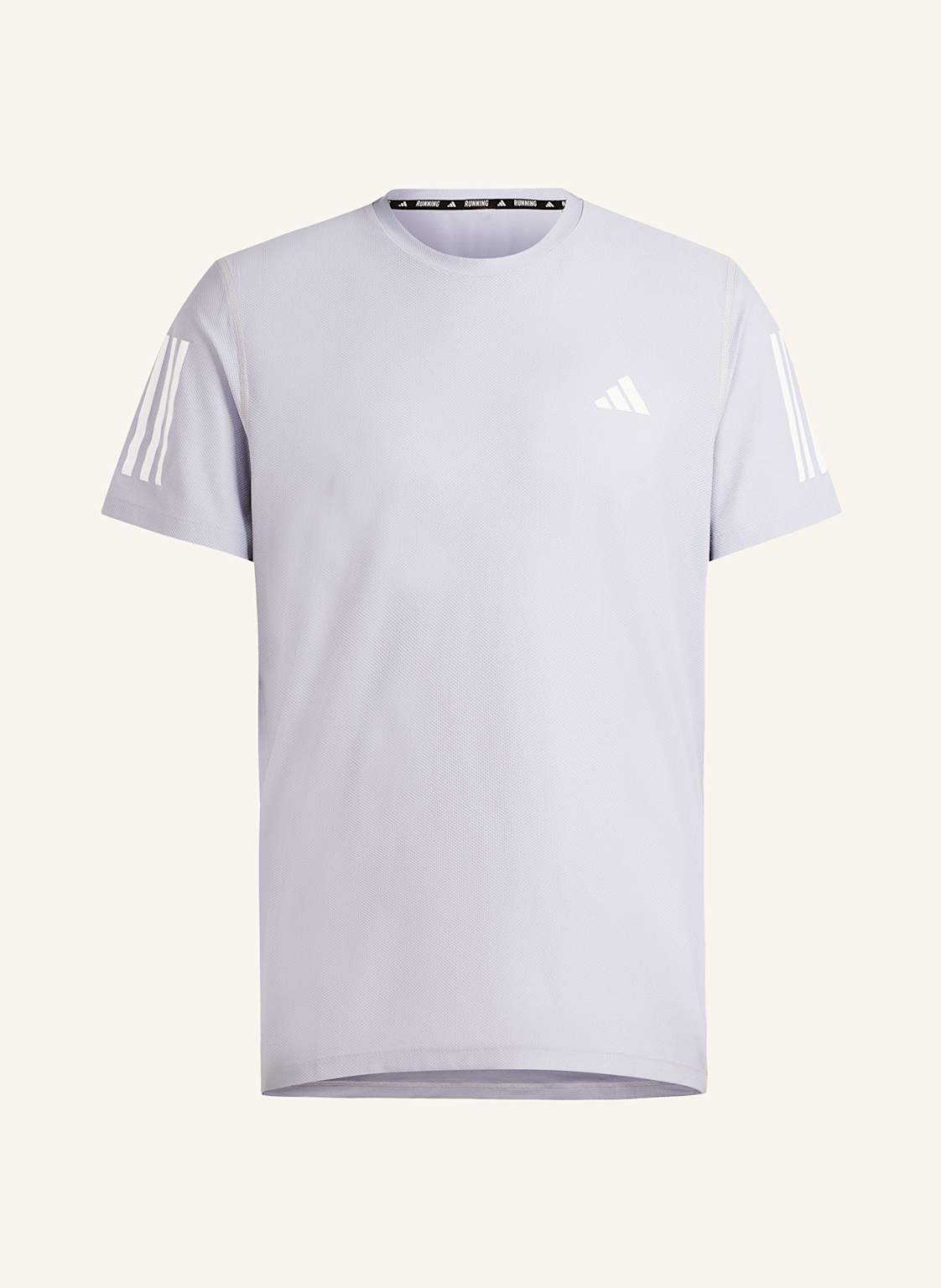 Adidas Laufshirt Own The Run silber von Adidas