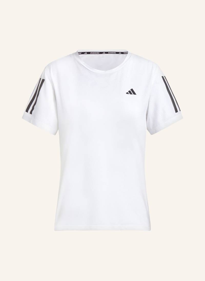 Adidas Laufshirt Own The Run weiss von Adidas