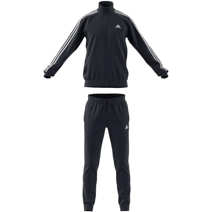 Adidas M 3S FT TT TS Trainingsanzug schwarz Adidas M 3S FT TT TS Trainingsanzug schwarz von Adidas
