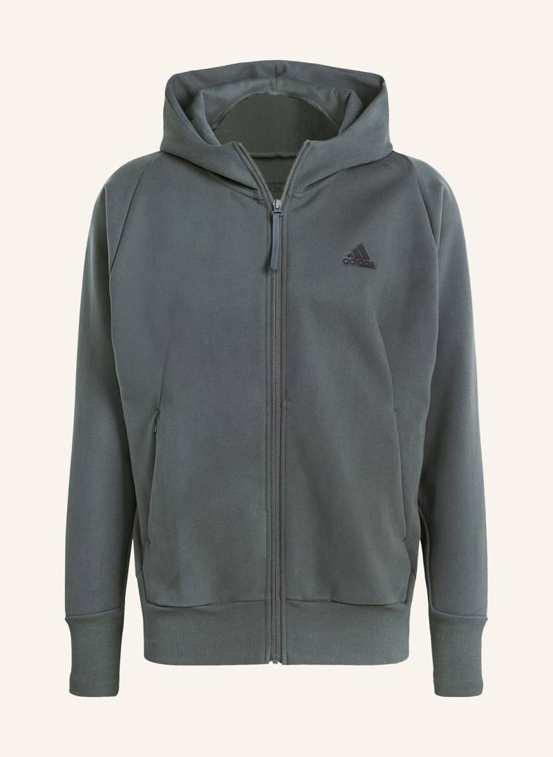 Adidas Sweatjacke Z.N.E. Winterized grau von Adidas