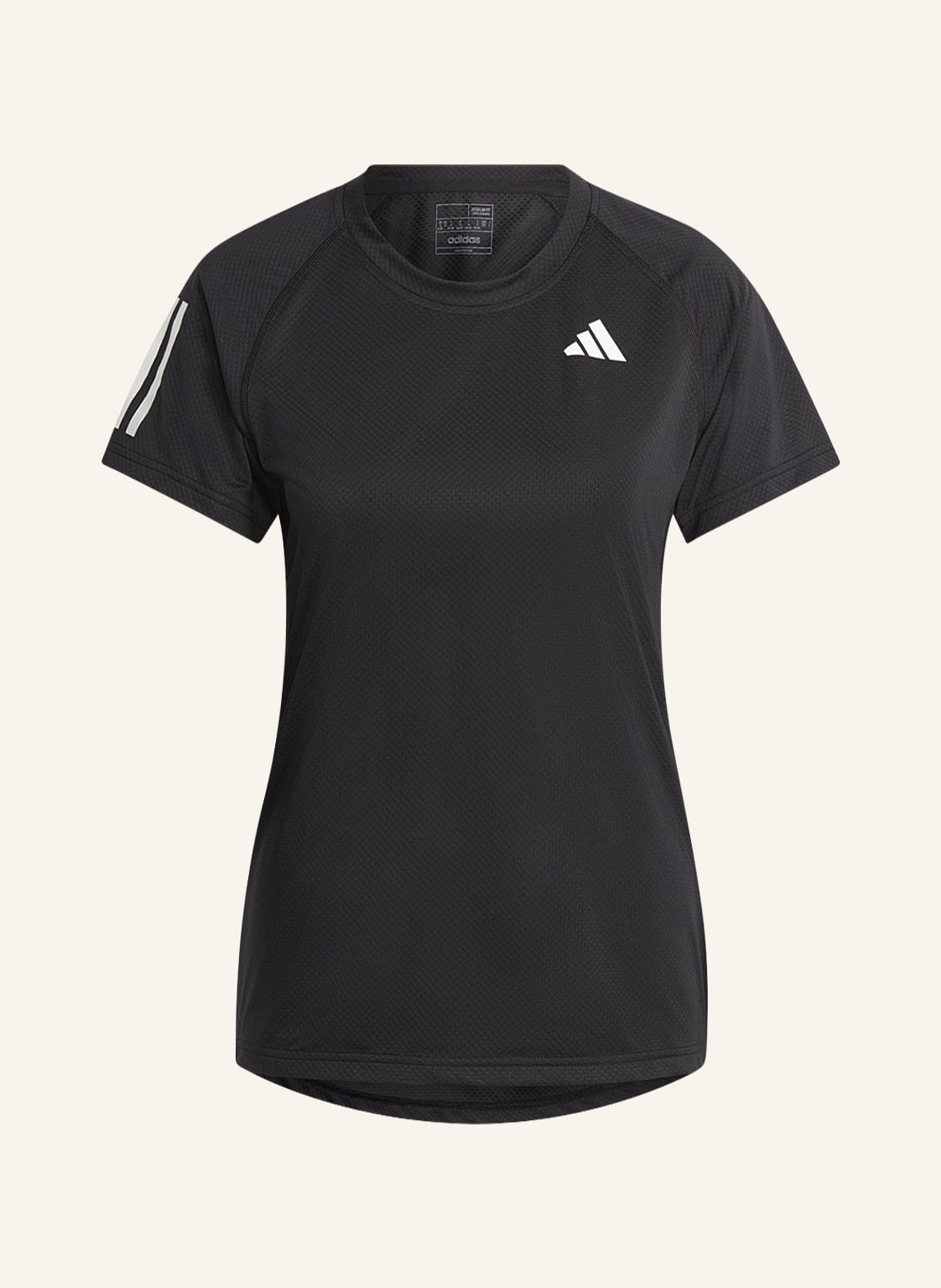 Adidas T-Shirt Club Mit Mesh schwarz von Adidas