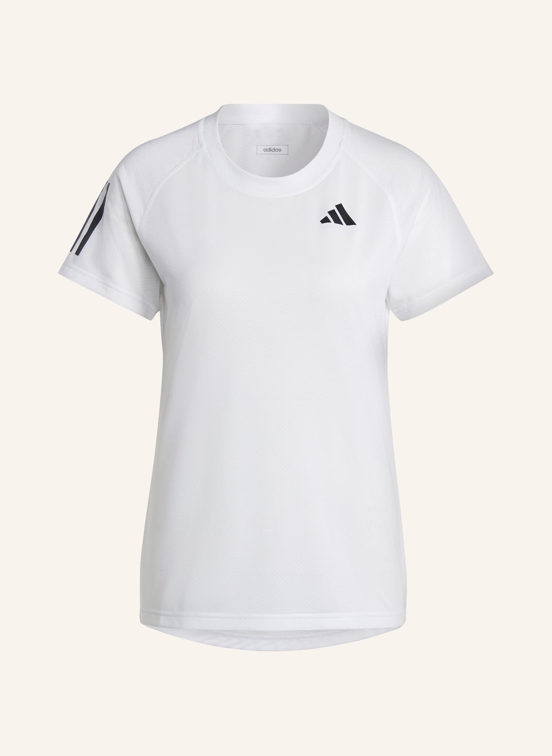 Adidas T-Shirt Club Mit Mesh weiss von Adidas