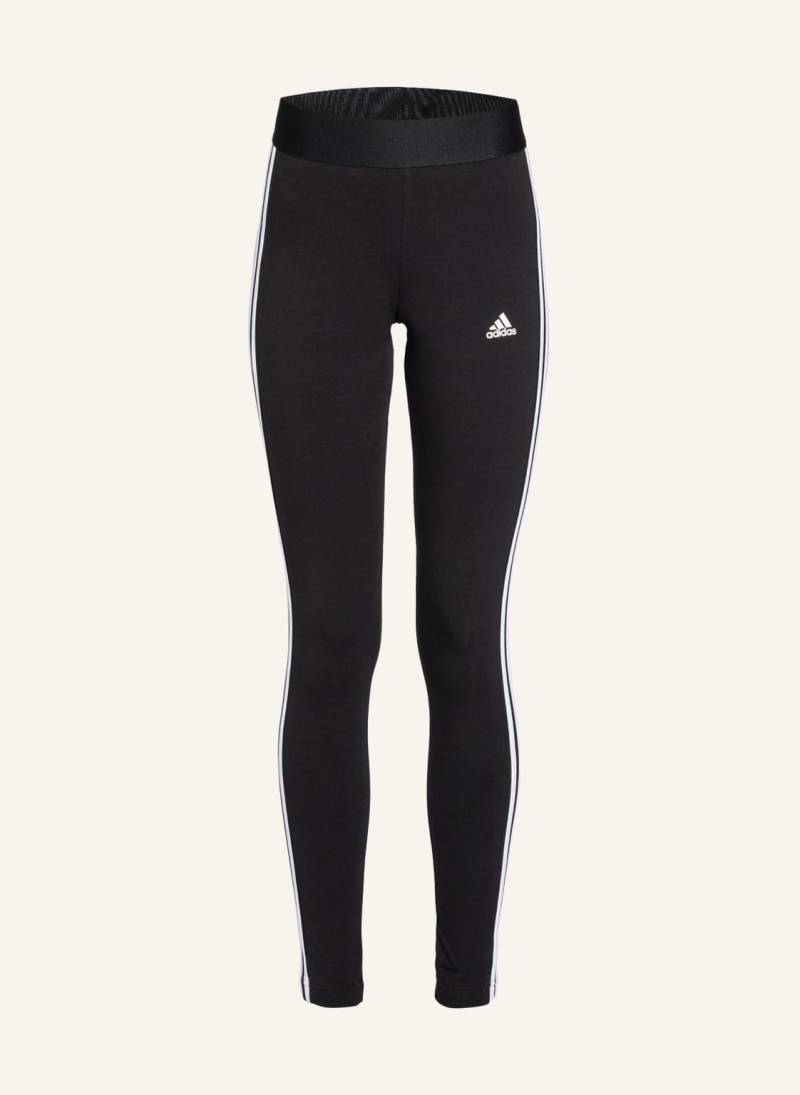 Adidas Tights Essentials 3-Stripes schwarz von Adidas