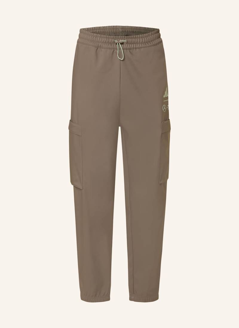 Adidas Track Pants Mercedes - Amg Petronas Formula One Team Premium grau von Adidas