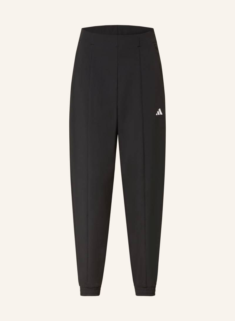 Adidas Trainingshose Aeroready Workout Essential Minimal Branding schwarz von Adidas