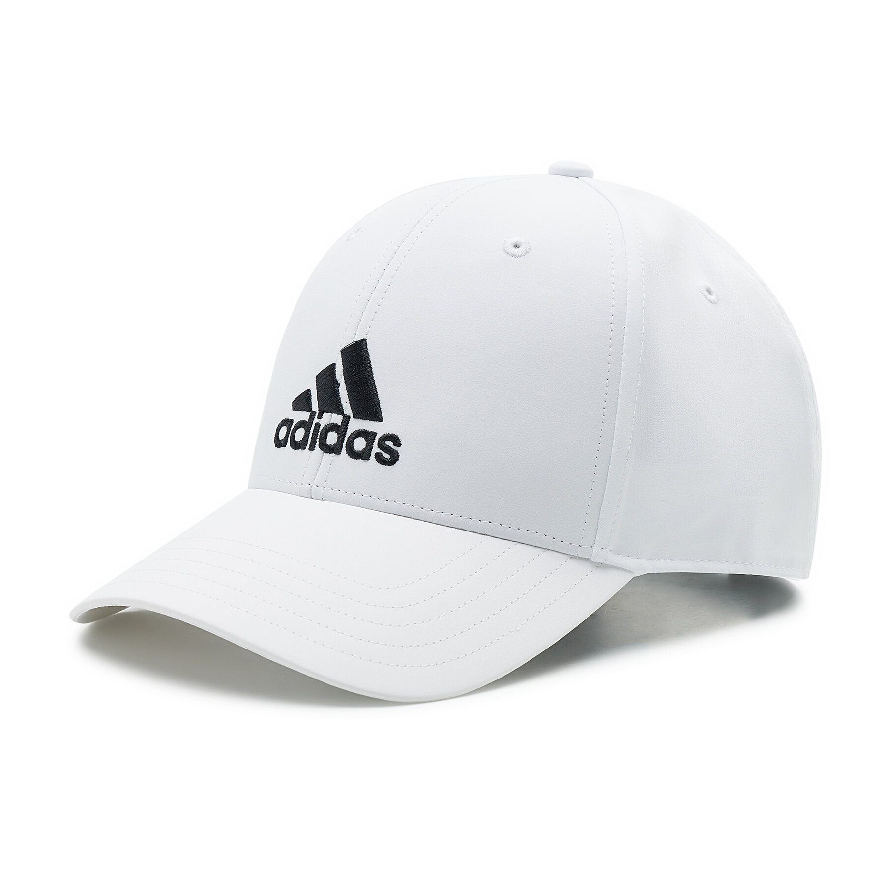 Cap adidas Lightweight Embroidered Baseball GM6260 White/White/Black von Adidas