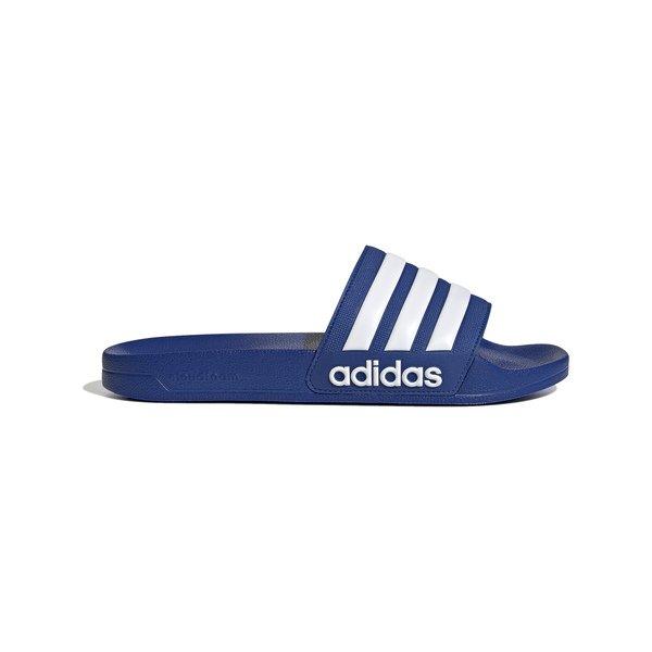 adidas Slippers Damen Blau 40 2/3 von Adidas