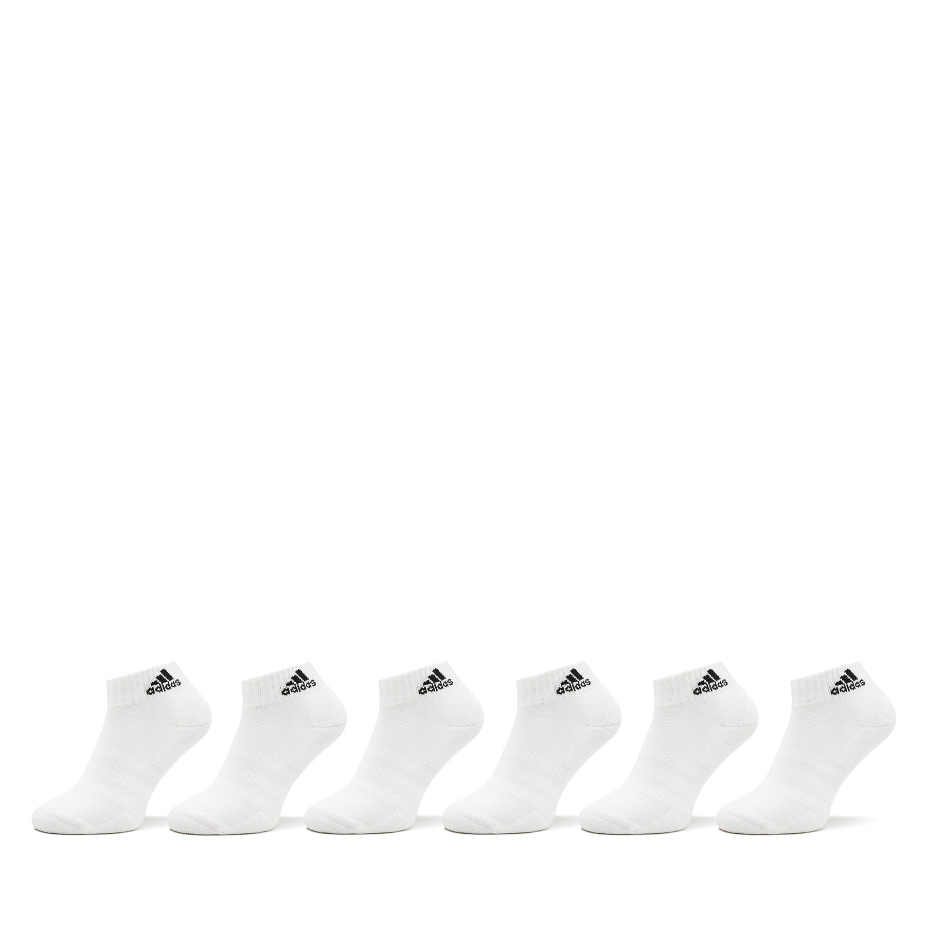 Niedrige Unisex Socken adidas Cushioned Sportswear Ankle Socks 6 Pairs HT3442 Weiß Niedrige Unisex Socken adidas Cushioned Sportswear Ankle Socks 6 Pairs HT3442 Weiß von Adidas