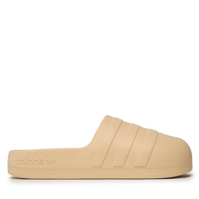 Pantoletten adidas adifom adilette Slides GZ2632 Magic Beige/Magic Beige/Core Black von Adidas