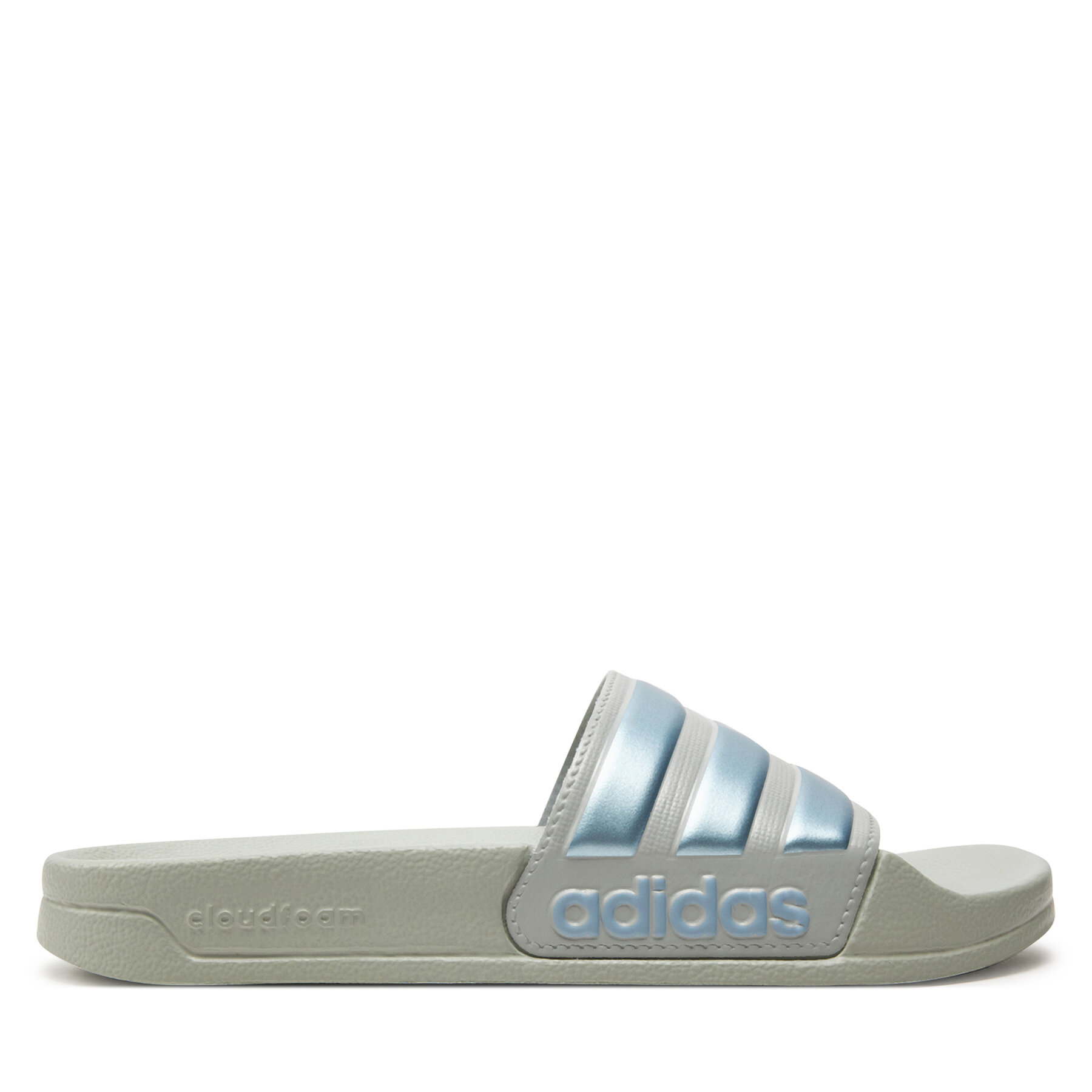Pantoletten adidas adilette Shower Slides IF0893 Grau von Adidas