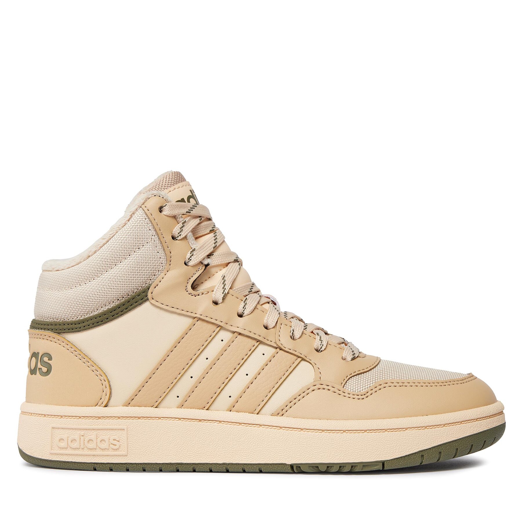 Sneakers adidas Hoops Mid 3.0 Shoes Kids IF7738 Beige von Adidas