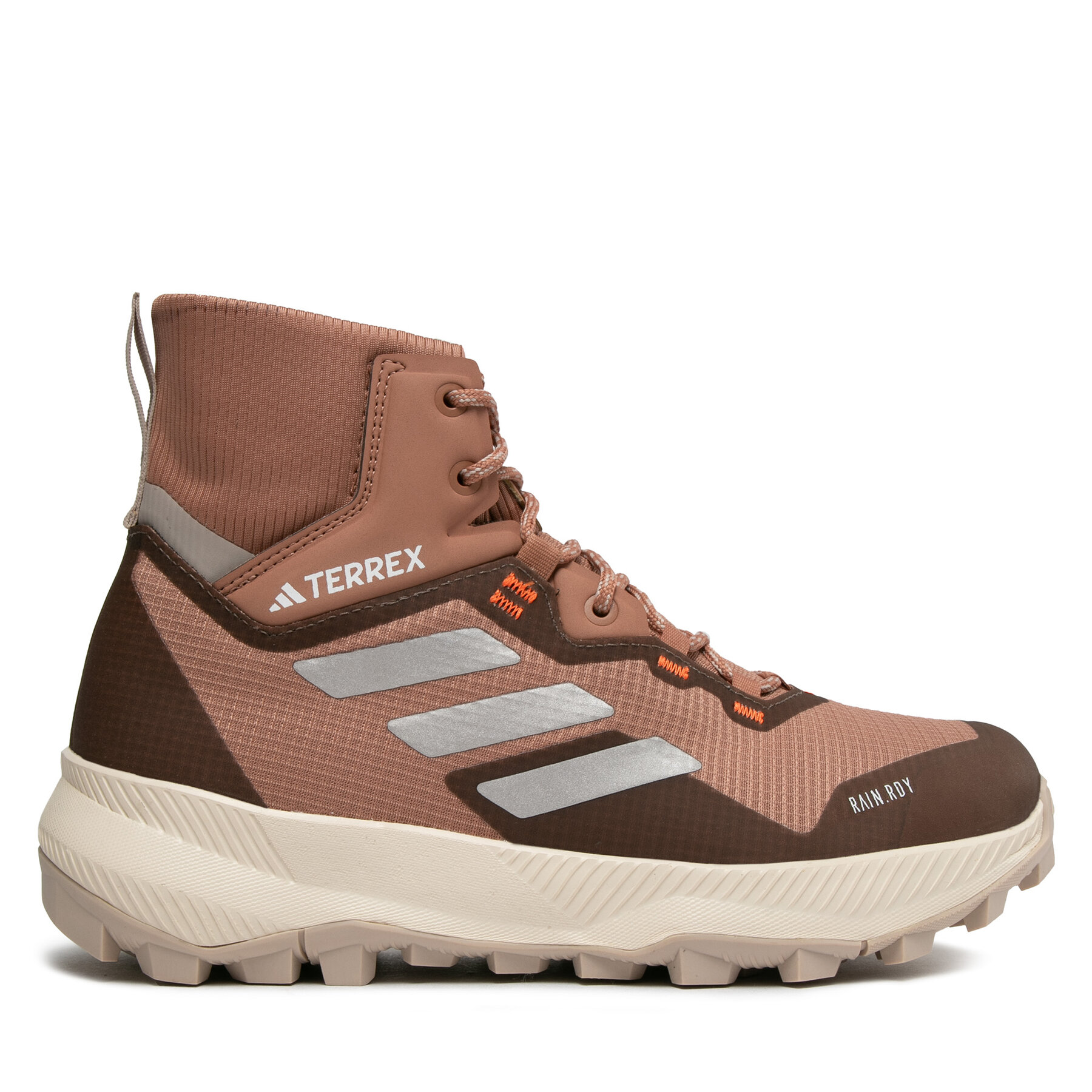 Trekkingschuhe adidas TERREX WMN MID RAIN.RDY Hiking Shoes HQ3557 Braun von Adidas