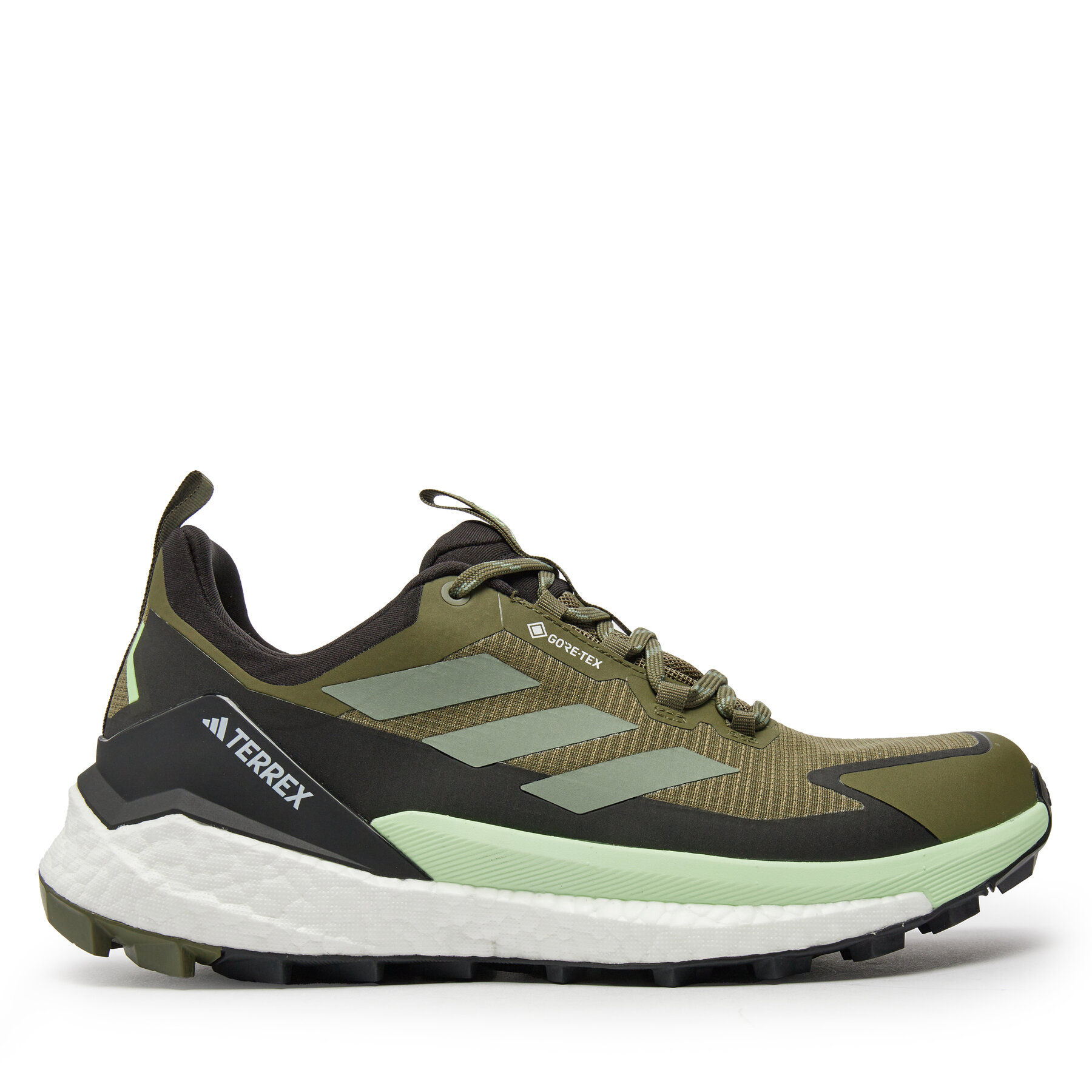 Trekkingschuhe adidas Terrex Free Hiker 2.0 Low GORE-TEX Hiking IE5104 Grün von Adidas