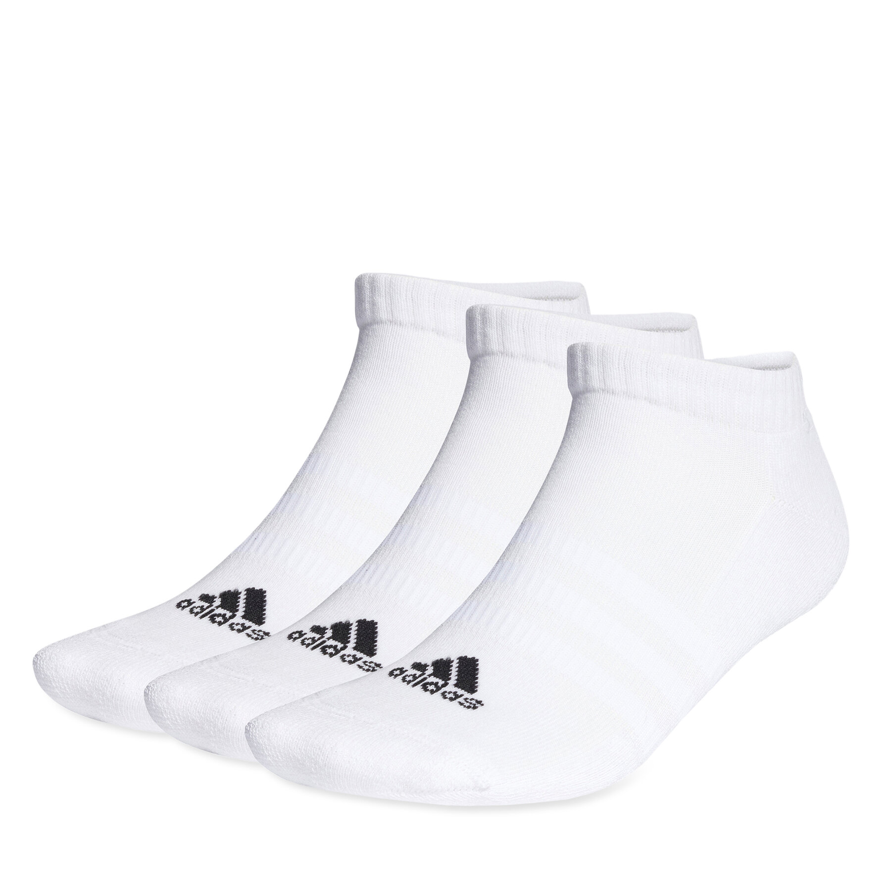 Unisex-Sneakersocken adidas Cushioned Low-Cut Socks 3 Pairs HT3434 white/black von Adidas