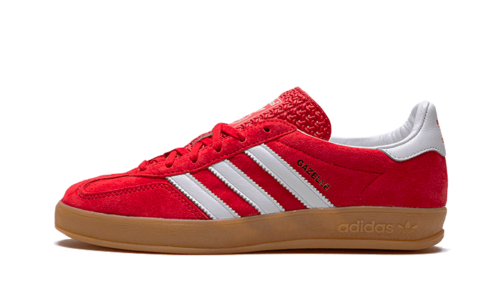 adidas Gazelle Indoor Scarlet Cloud White Herren Rot 45 1/3 von Adidas