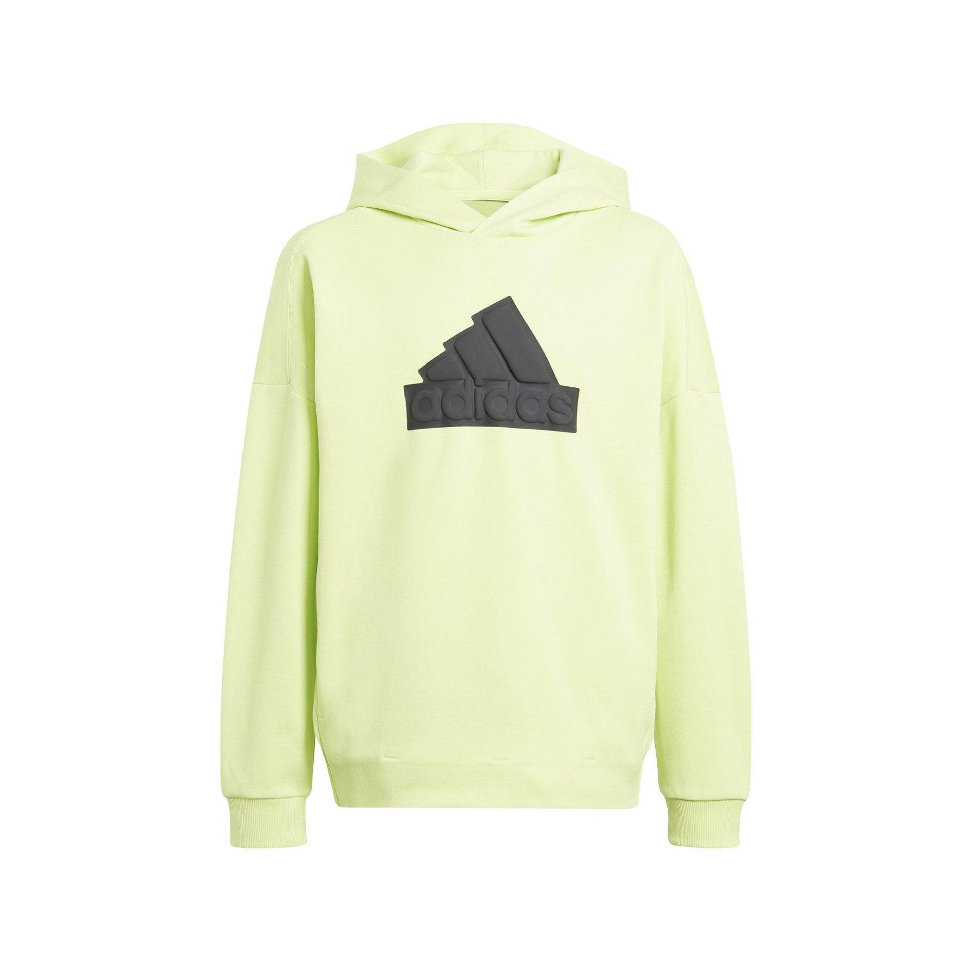 adidas Hoodie Jungen Limettengrün 140 von Adidas