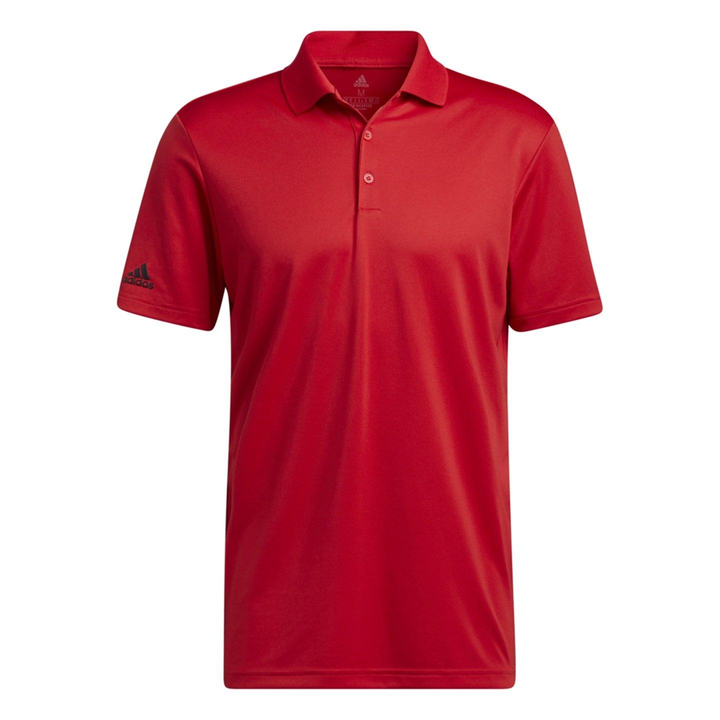 adidas Poloshirt Herren Rot Bunt XXL von Adidas