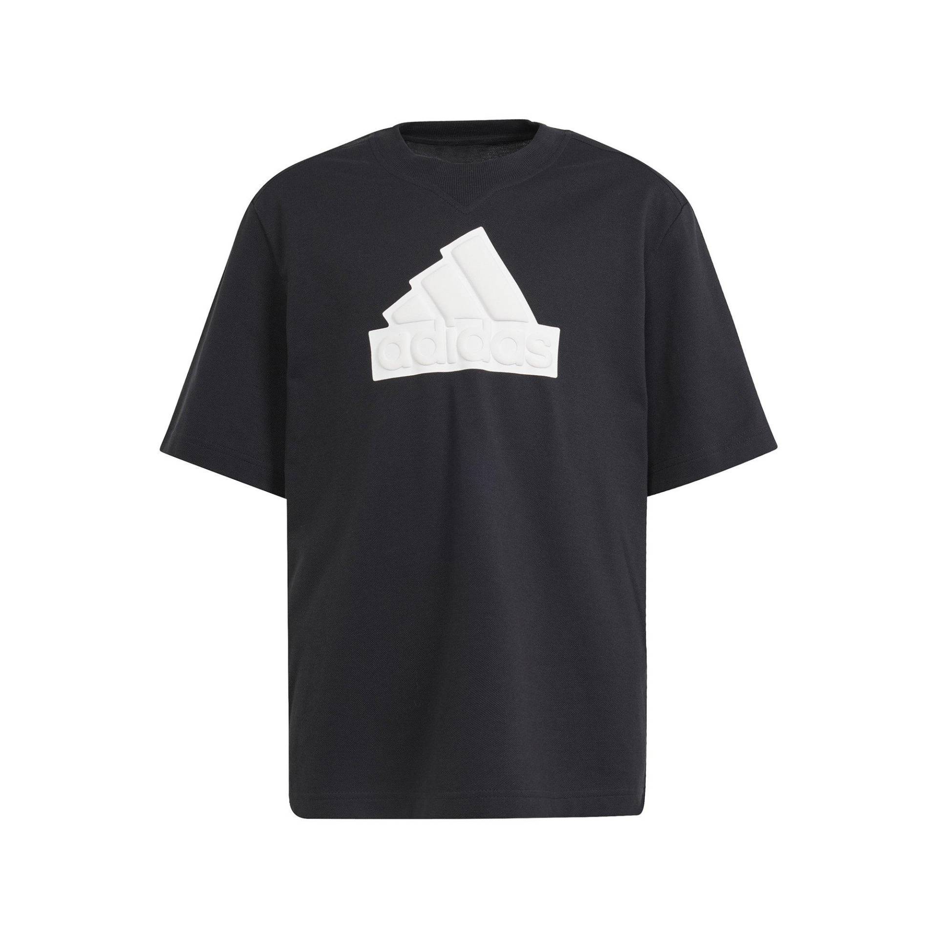 adidas T-shirt, Rundhals, Kurzarm Jungen Black 164 von Adidas
