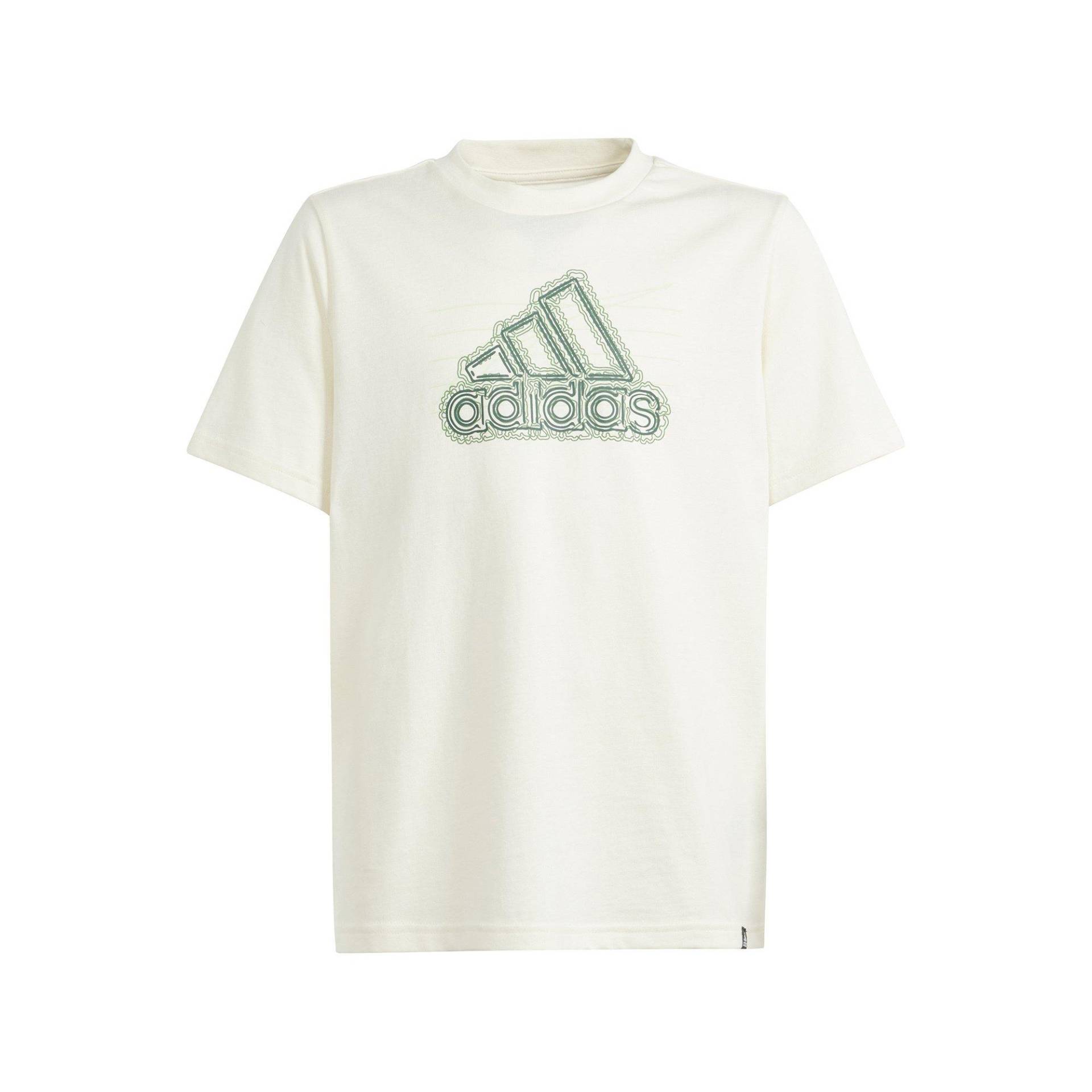 adidas T-shirt, Rundhals, Kurzarm Jungen Weiss 140 von Adidas