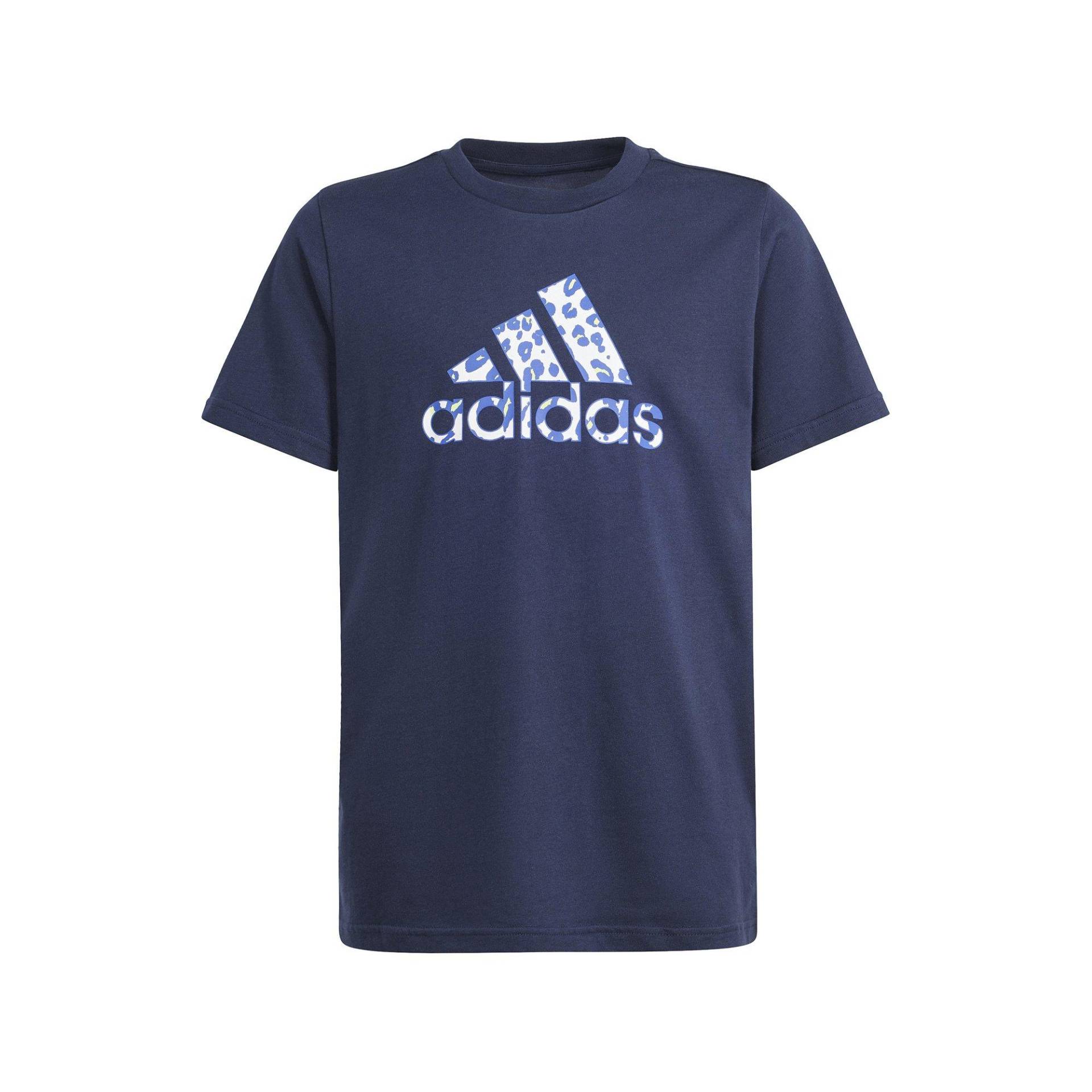 adidas T-shirt, Rundhals, Kurzarm Mädchen Marine 128 von Adidas