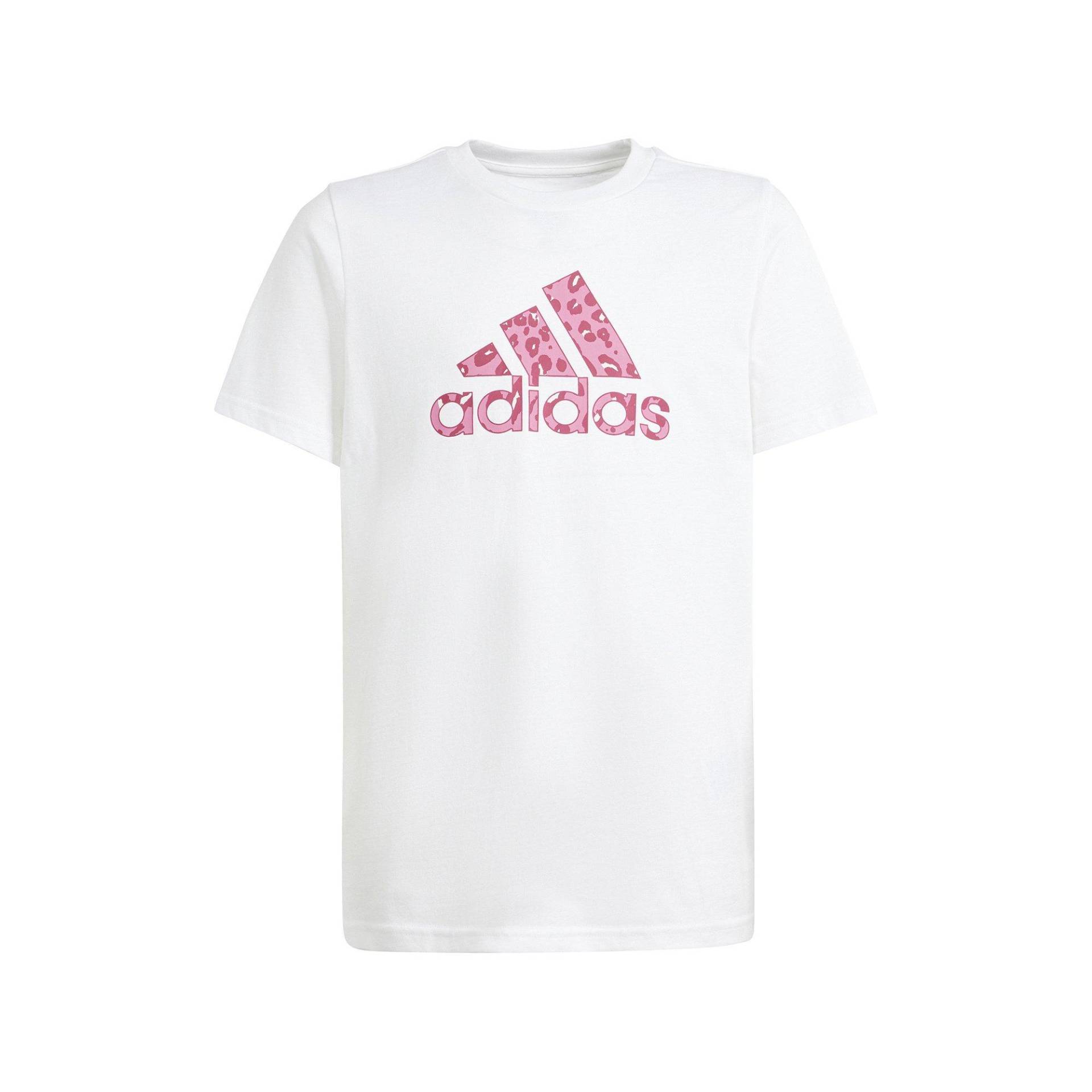 adidas T-shirt, Rundhals, Kurzarm Mädchen Weiss 140 von Adidas