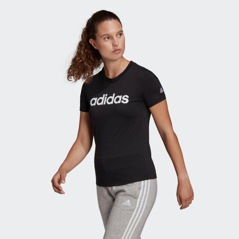 adidas T-shirt Damen Black L von Adidas