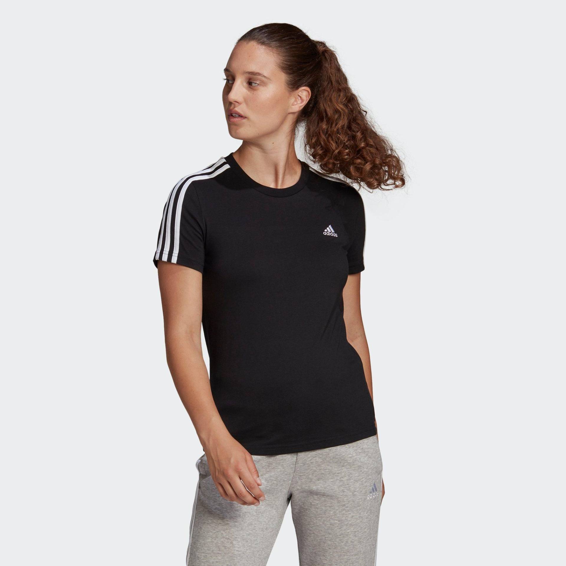 adidas T-shirt Damen Black L von Adidas