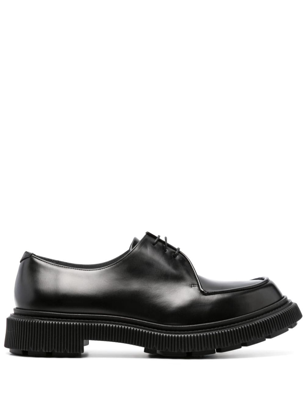 Adieu Paris Type 124 leather Derby shoes - Black von Adieu Paris