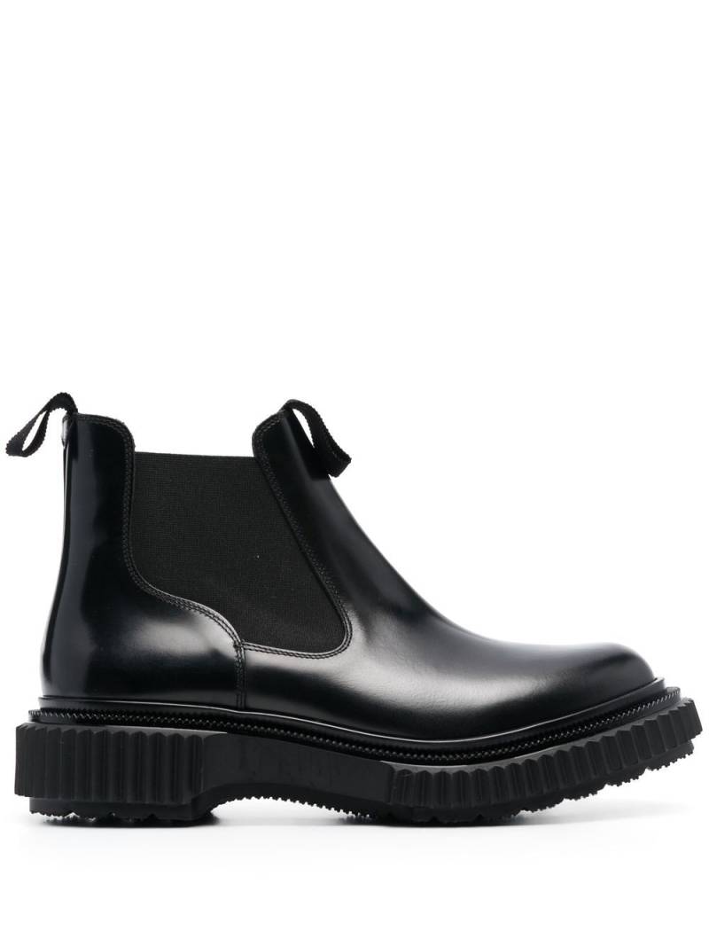 Adieu Paris polished-leather ankle boots - Black von Adieu Paris