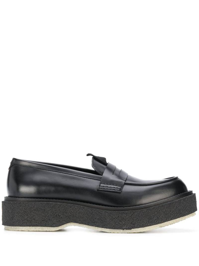 Adieu Paris x Etudes loafers - Black von Adieu Paris