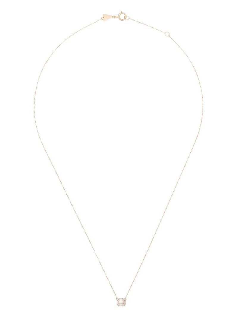 Adina Reyter 14-karat yellow gold baguette-cut diamond necklace von Adina Reyter