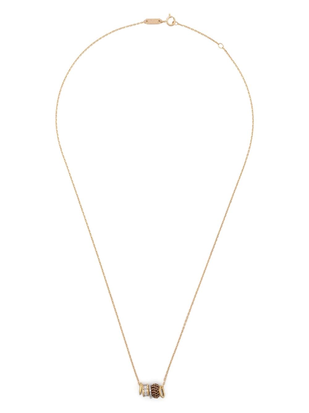 Adina Reyter 14kt yellow gold Bead Party Rager diamond necklace von Adina Reyter