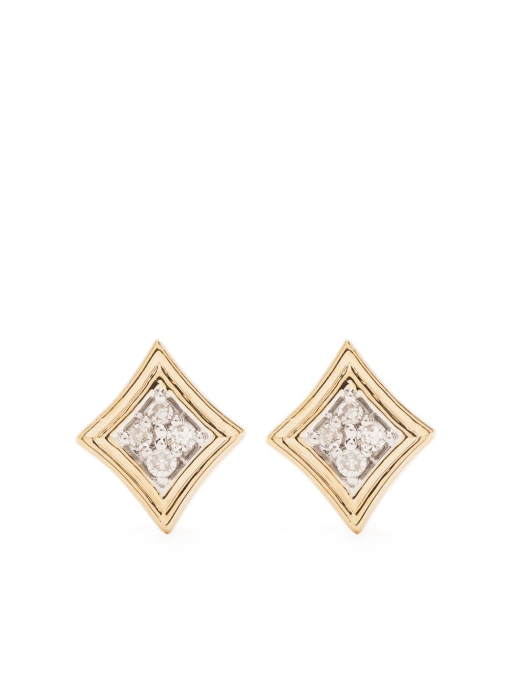 Adina Reyter 14kt yellow gold Make Your Move diamond earrings von Adina Reyter