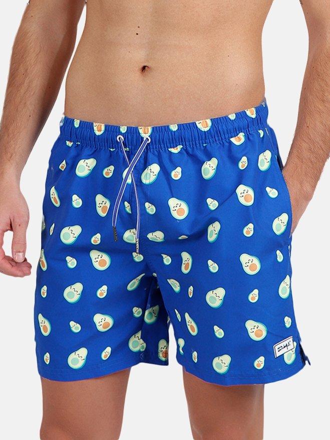 Badeshorts Aguacates Mr Wonderful Herren Blau XXL von Admas