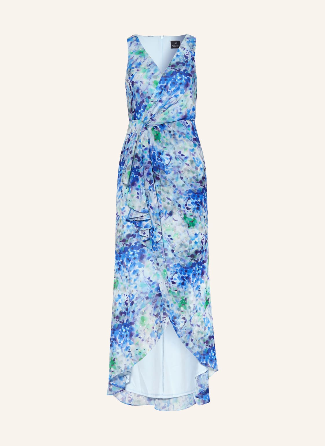 Adrianna Papell Abendkleid In Wickeloptik blau Adrianna Papell Abendkleid In Wickeloptik blau von Adrianna Papell
