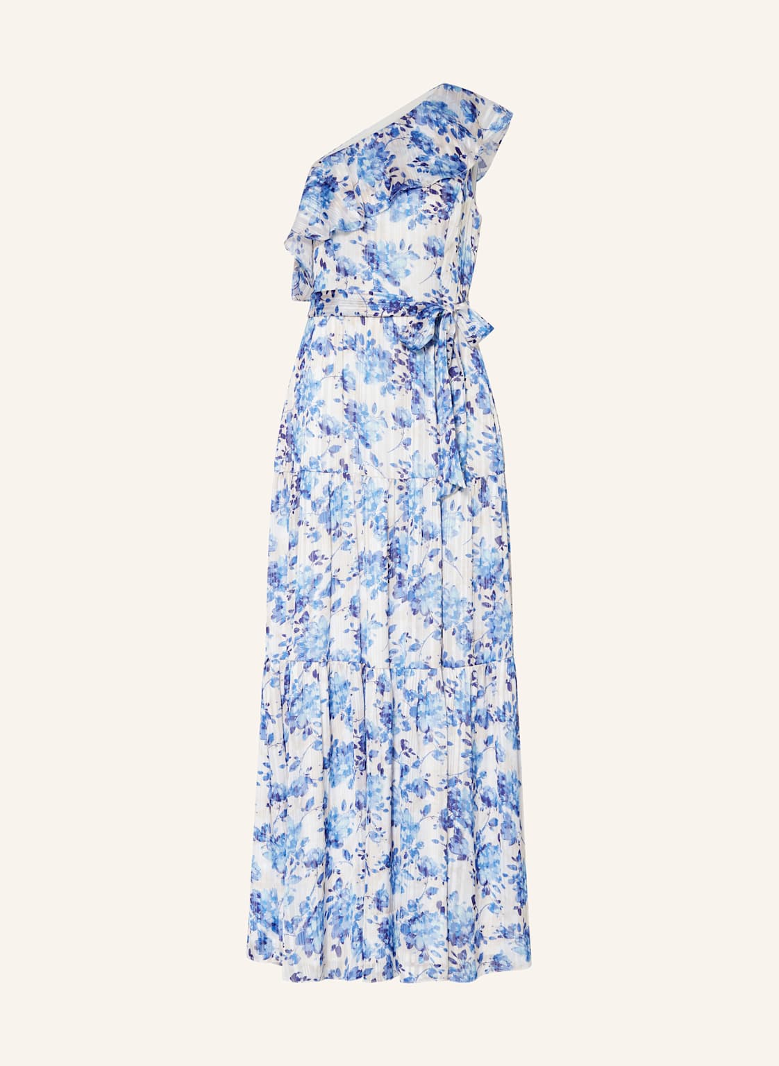 Adrianna Papell Abendkleid Mit Glitzergarn blau Adrianna Papell Abendkleid Mit Glitzergarn blau von Adrianna Papell
